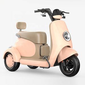 Mini <span class=keywords><strong>Triciclo</strong></span> Eléctrico Pequeño de 3 Ruedas con <span class=keywords><strong>Dos</strong></span> Asientos para Personas Mayores y Adultos - Product Image 3