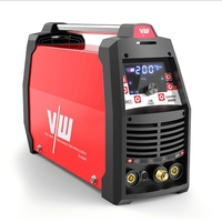 VECTOR 6 en 1 AC DC TIG MMA Poste à souder pour aluminium et acier inoxydable LONDON2400