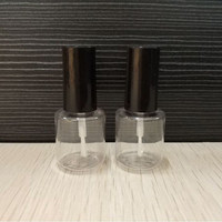 Offre Spéciale – Flacons de 10 ml pour Huile à Ongles, Bouteilles Vides Givrées Transparentes pour Vernis Gel avec Pinceau
