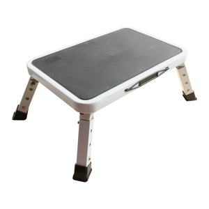 Rv <b>Step</b> Stool Foldable Adjustable Height Lightweight <b>Portable</b> For Vehicle Interior Use - Product Image 2