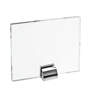 Panel de Vidrio Transparente con Soporte Integrado de 190X145mm para Exhibición - Product Image 2