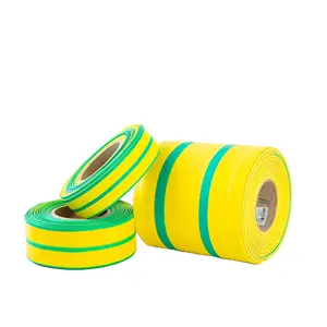 Free Delivery Yellow Green Heat Shrink Tube Sleeve Data Cable Protective Cover