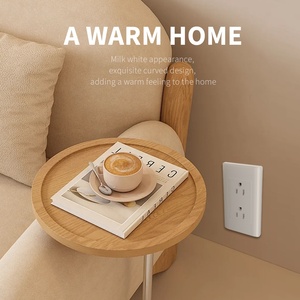 Phong cách cổ điển Mỹ tiêu chuẩn đồng kim loại tường cắm ổ cắm 15A/16A đánh giá đôi 3 pin 2 AC cửa hàng 2 ổ cắm - Product Image 2