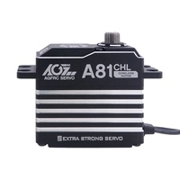 Servo Digital Programable STD A81CHL con Carcasa de Aluminio, Engranajes de Acero de 50 kg, Ultra Resistente, Núcleo HV sin Escobillas