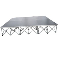 Scène pliante portable scène de concert mobile système de treillis scène de treillis