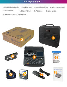 เครื่องทำเกลียวพิมพ์ด้วยความร้อนเครื่องตัดลวดอัตโนมัติและท่อตัวเลข - Product Image 6