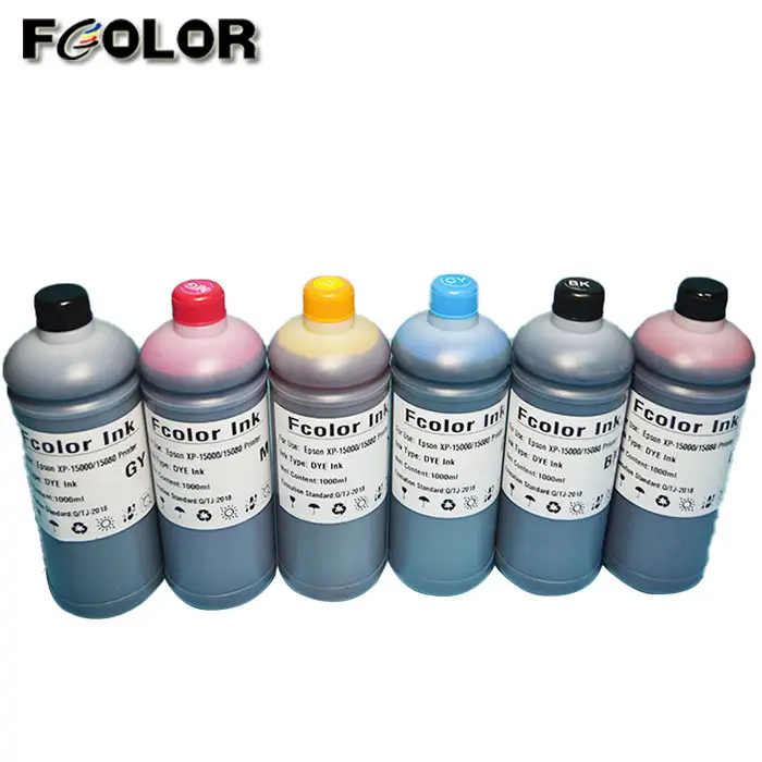 FCOLOR inchiostro CISS per stampa digitale XP-15000 di alta qualità per Epson XP15000 15080 Dye Ink
