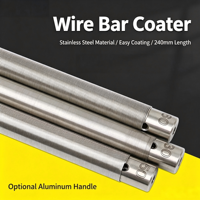 Applicateur de film humide Mayer Bar Coater XB pour fils enroulés, tige de revêtement de peinture