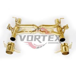 Système d'échappement Catback en acier inoxydable haute performance VORTEX pour Ferrari 488, mise à niveau d'échappement de course - Product Image 2