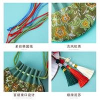 Sachet lavande sac vide boulette gland brodé pochette voiture pendentif suspendu ornement rue marché parfum Sachet