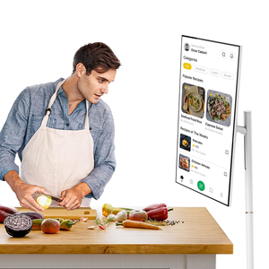21.5 <b>Inch</b> 27 32 Smart Mobile TV With Wheels Rotating Digital Signage Portable Interactive Android White <b>Tablet</b> Tv 21.5 <b>Inch</b> Smal - Product Image 1