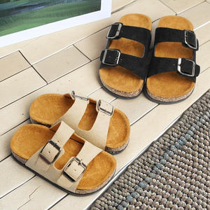 Sandalias <span class=keywords><strong>Birkenstock</strong></span> para Niños, de PVC, Resistentes al <span class=keywords><strong>Agua</strong></span>, con Doble Hebilla Ajustable, Suela Gruesa Antideslizante, Estilo Retro de Verano - Product Image 3