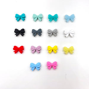 Cuentas de dentición de bebé sin BPA para cadena de chupete Diy cuentas de silicona para masticar enfermería de grado alimenticio nueva cuenta Focal de silicona - Product Image 2