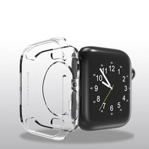 Cassa dell'orologio per <span class=keywords><strong>Apple</strong></span> <span class=keywords><strong>Watch</strong></span> 7 38mm 42mm 40mm 44mm 41mm 45mm copertura in tpu di cristallo trasparente opaco per iwatch 6 8 - Product Image 2