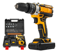 Perceuse Sans Fil Multifonctionnelle à Batterie Lithium 21V, Tournevis à Chocs, Kit Bricolage OEM, Garantie 1 An, Vitesse Variable FUJIIRYOKI