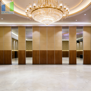 Système de cloison acoustique EBUNGE pour salles de banquet et espaces commerciaux, hauteur moyenne et isolation phonique élevée, BG100 - Product Image 2