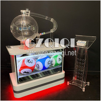 Machine de loterie RFID Air Mix avec élégant à la recherche de jeux de loto 1D 2D 3D 4D 5D 6D