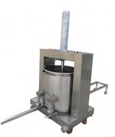 RVS huishoudelijke commerciële fruitsap hydraulische pers wijn sinaasappel koudpersmachine extractor wijnpers