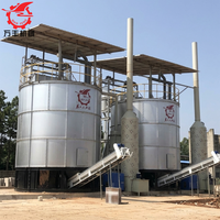 Cuve de fermentation pour fumier animal, cuve de compostage rapide, retourneur de compost