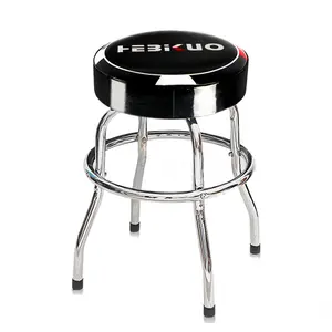 Popular pvc leather wood stainless steel pvc depend new design drum stool guitar stool da 880 popular guitar stool manufacture