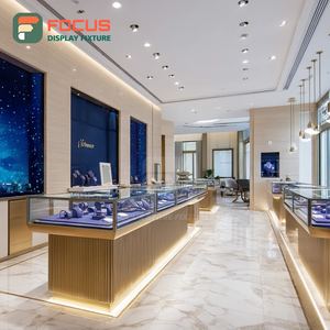 Vitrina de Exhibición para Joyería de Alta Visibilidad, Panel de Vidrio Templado para Interiores de Tiendas, Mueble de Exhibición para Tiendas de Marca - Product Image 4
