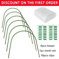 Offre Spéciale À Effet de Serre Cerceaux Grandir Jardin 10 mètre Arceau 2M TOMATE Kas Orto Clips Tunnel