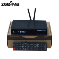 2019 Récepteur de télévision par satellite UHD 4K de haut niveau Twin Dvb S2x Tuner multi-flux CA + Twin CI Plus