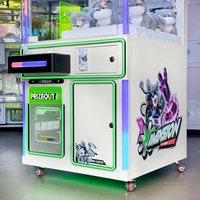 Machine à griffes d'anime professionnelle à commande unique avec lecteur de cartes pour les salles de jeux d'enfants et les boutiques