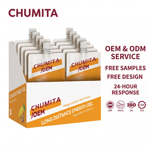 Chumita Running Endurance Performance Boost Electrolyte 9 <span class=keywords><strong>Amino</strong></span> Acids Customized Flavor Adult PreWorkout Energy Gel Jelly Chews - Product Image 1