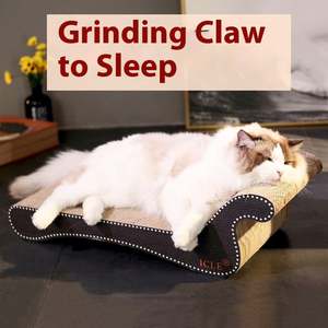 Árbol para Gatos Multifuncional, Moderno y de Lujo, Resistente al Desgaste, con Rascador y Cama para Gatos, Suministros para Mascotas, en Caja - Product Image 3