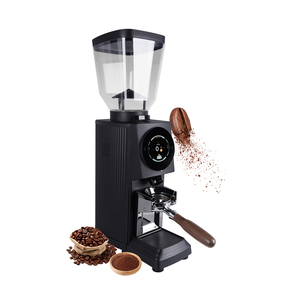 Machine à moudre le café électrique 110v220v 1450 tr/min, moulin à café commercial à meules plates en acier inoxydable de 83 mm, 600 W, moulin à café automatique - Product Image 4