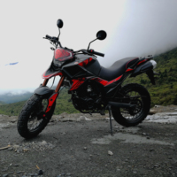 Sepeda Bepergian EEC 5 ENDURO, Sepeda Motor Sport, Sepeda Motor TEKKEN, Bensin, Roda Dua