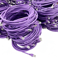 Cable de Red Cat6a Personalizado, Cable de Red RJ45, Cable de Red Cat6 de Cobre Desnudo