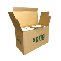 Boîtes d'expédition en carton ondulé épais de grande taille avec logo personnalisé imprimé pour 16/24 canettes de bière ou de boisson, expédition sécurisée sur longue distance
