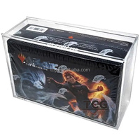 Boîte de protection transparente en acrylique pour cartes Magic The Gathering (MTG) - Vente chaude de la fabrique TCG - Boîte de boosters et de jeux Magic