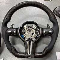 Volant de voiture en fibre de carbone pour BMW M3 M5 E70 E71 E90 F07 F30 F10 F12 F15 F16 F31 F32 F33 F34 F35 F36 F48 F20 F22 F25 F26