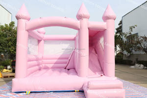 Castillo Inflable Comercial para Fiestas, Fácil <span class=keywords><strong>de</strong></span> Instalar, Tamaños Personalizables para Uso en Interiores y Exteriores, para Alquiler Corporativo - Product Image 4