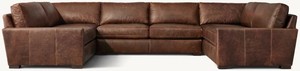 Ghế sofa da hiện đại zmax với đệm sâu và tay vịn rộng | Ghế phòng khách 3 chỗ cho gia đình hoặc căn hộ - Product Image 4
