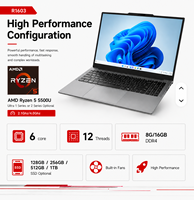 Ordinateur portable professionnel Luckystar, tout neuf, 16 pouces, FHD IPS, AMD Ryzen 5 5500U, ordinateur portable, ordinateurs portables