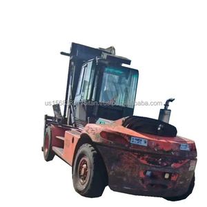 Montacargas Diésel Usado Linde FD16 con Certificación CE, Capacidad de 16 Toneladas, Motor Diésel, Accesorio Posicionador de Horquillas, Modelo 2021, 3m - Product Image 1