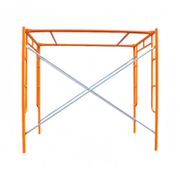 Andamios de Acero Q235 de Estilo Industrial Moderno, Galvanizados, con Barras, Escaleras y Equipos para Construcción de Hormigón