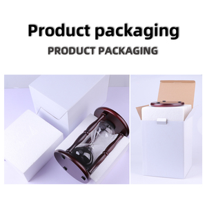 Wood <b>Hourglass</b> Sand Timer 30Min/60 Min for Home Decor Desk Office Kitchen Timer Vintage Sand Clock Gift Idea - Product Image 4