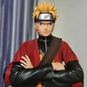 Wohnkultur Narutos Shipp uden Anime Figuren Jiraiya Namikaze Minato Uzu-maki Narutos Action figur Modell Sammlerstück