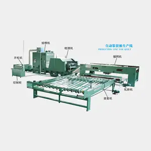 Fully automatic Needle Punching Home Textile Quilt Making Production Line Non Woven Machine