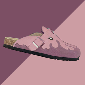 Sandales pour hommes BIR-KEN STOCK de marque personnalisée, à semelle souple et épaisse, rehaussantes, en daim, pour l'extérieur, style mode personnalisé - Product Image 1