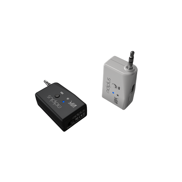 Midiplus Wave Top-Tier 2.4Ghz Wireless Audio Adapter Receiver Specifically Designed for 16-Bit/48Khz High-Quality Recording