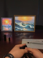 Projecteur de contour sur rail à large encadrement pour éclairage de musée et de galerie d'art LED 10W à haut indice de rendu des couleurs