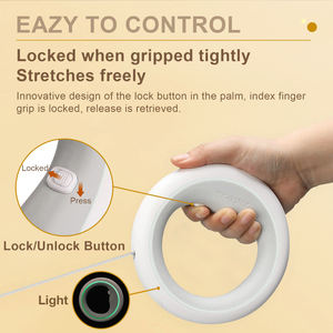 مطورة Moestar V 2.0 مقود الكلب الذكي, مقود الكلب الذكي ، بدون استخدام اليدين ، مضاد للصدمات ، للمشي ، قابل للسحب ، على شكل صحن طائر ، قابل للطي ، من طراز "Moestar V 2.0" ، من طراز "Moestar V. 0" ، قابل للسحب ، على شكل صحن طائر من دون الحاجة إلى الصدام ، قابل للسحب. - Product Image 2