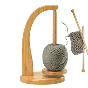 Yarn <strong>Holder</strong> Spinning Knitting Tools Crochet Yarn <strong>Holder</strong> Rotating Magnetic Thread <strong>Spool</strong> Wool Ball Winder Rotation Spinner - Product Image 2