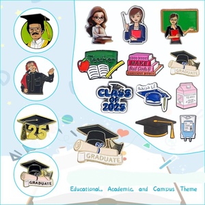 Adesivi per Cover di Telefoni Cellulari con Cappelli di Laurea per Scherzi tra Insegnanti e Studenti - Product Image 2